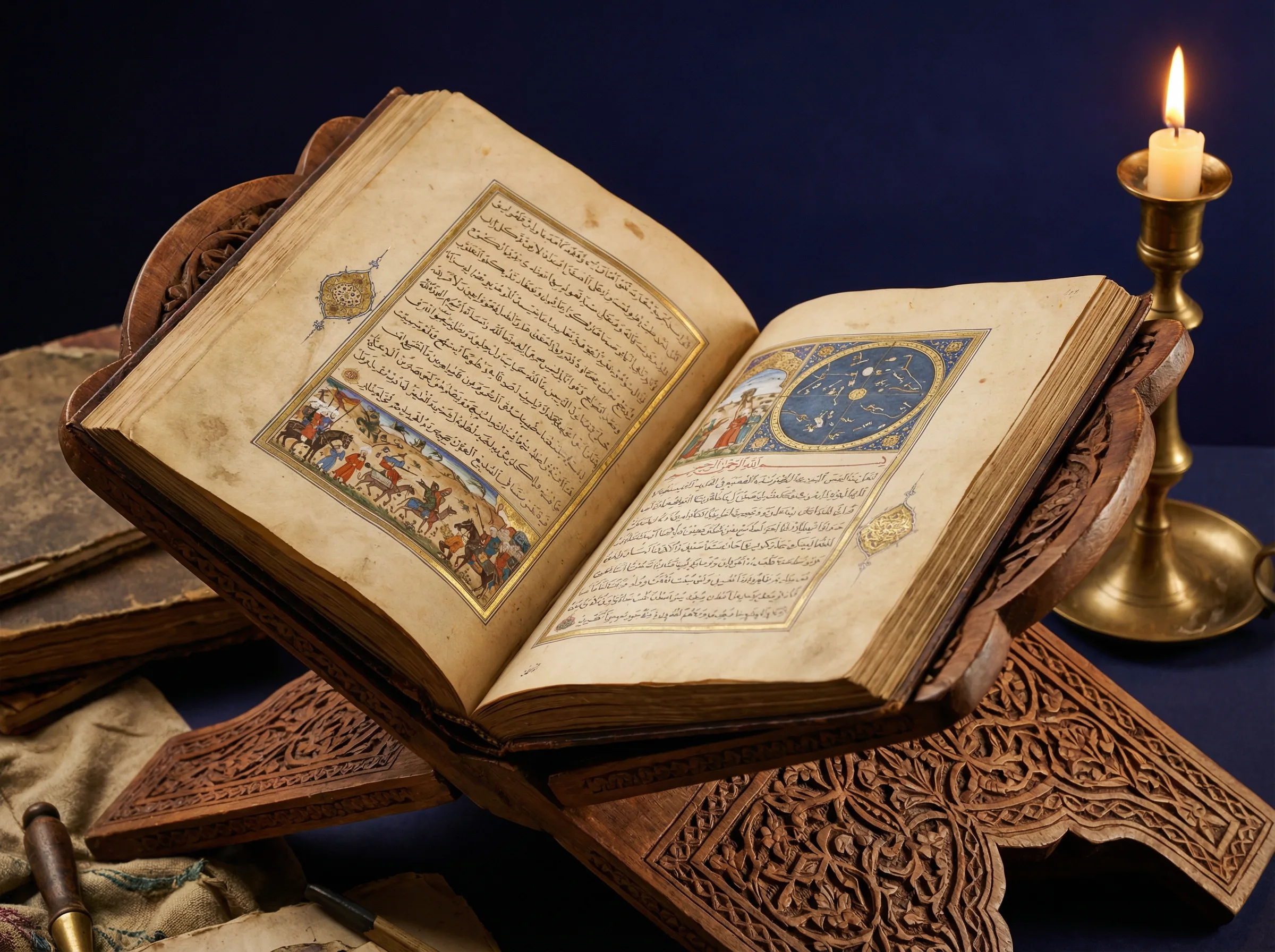 东升国际一千零一夜编年史古书